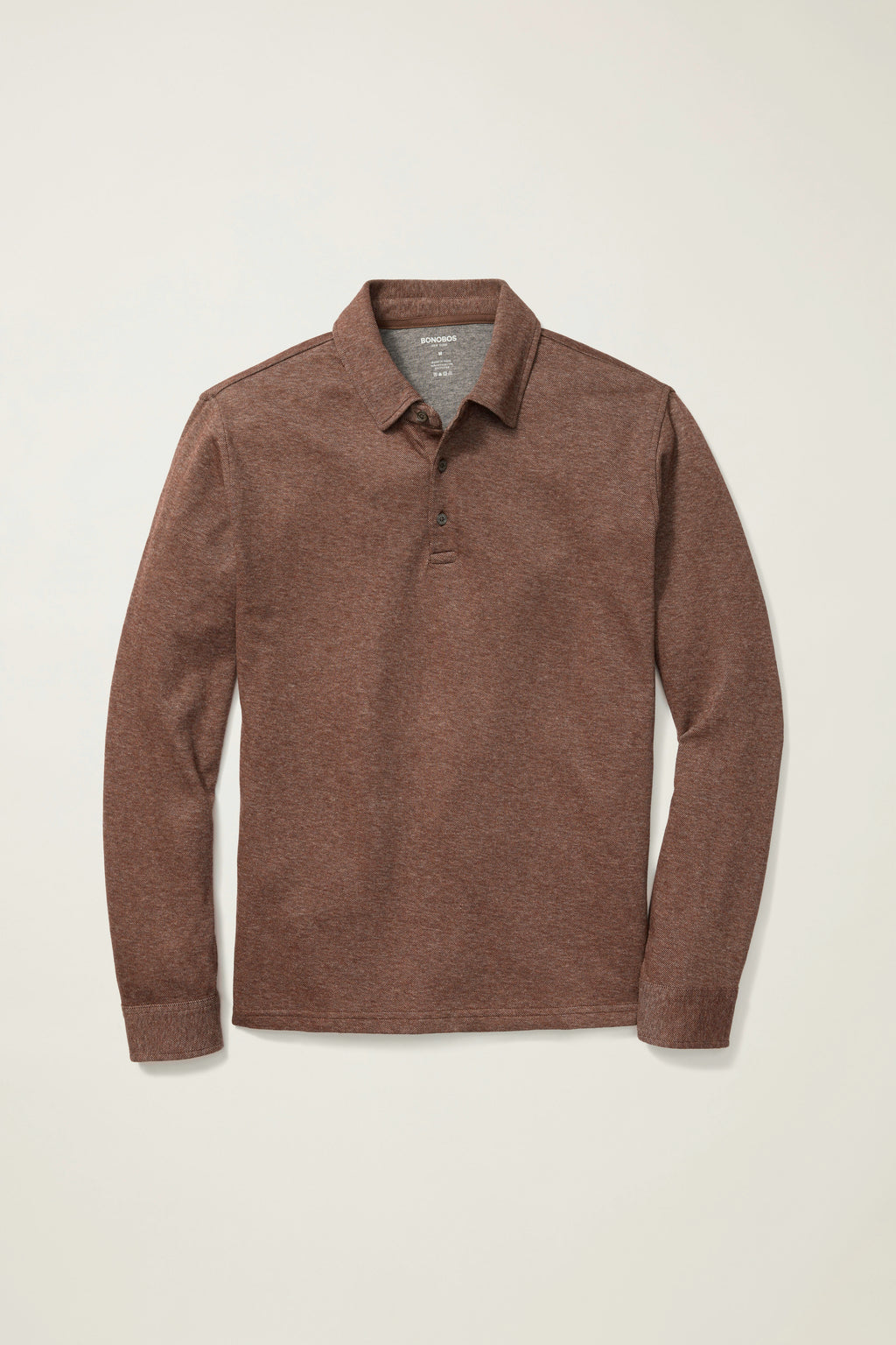 Refined Long Sleeve Polo
