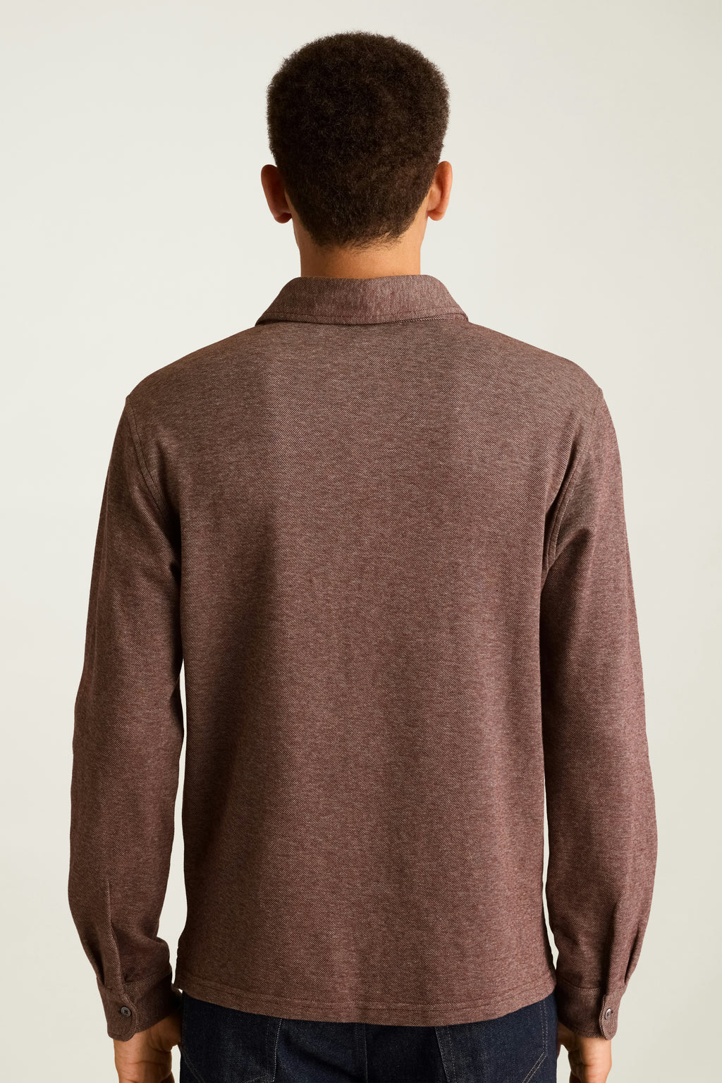 Refined Long Sleeve Polo