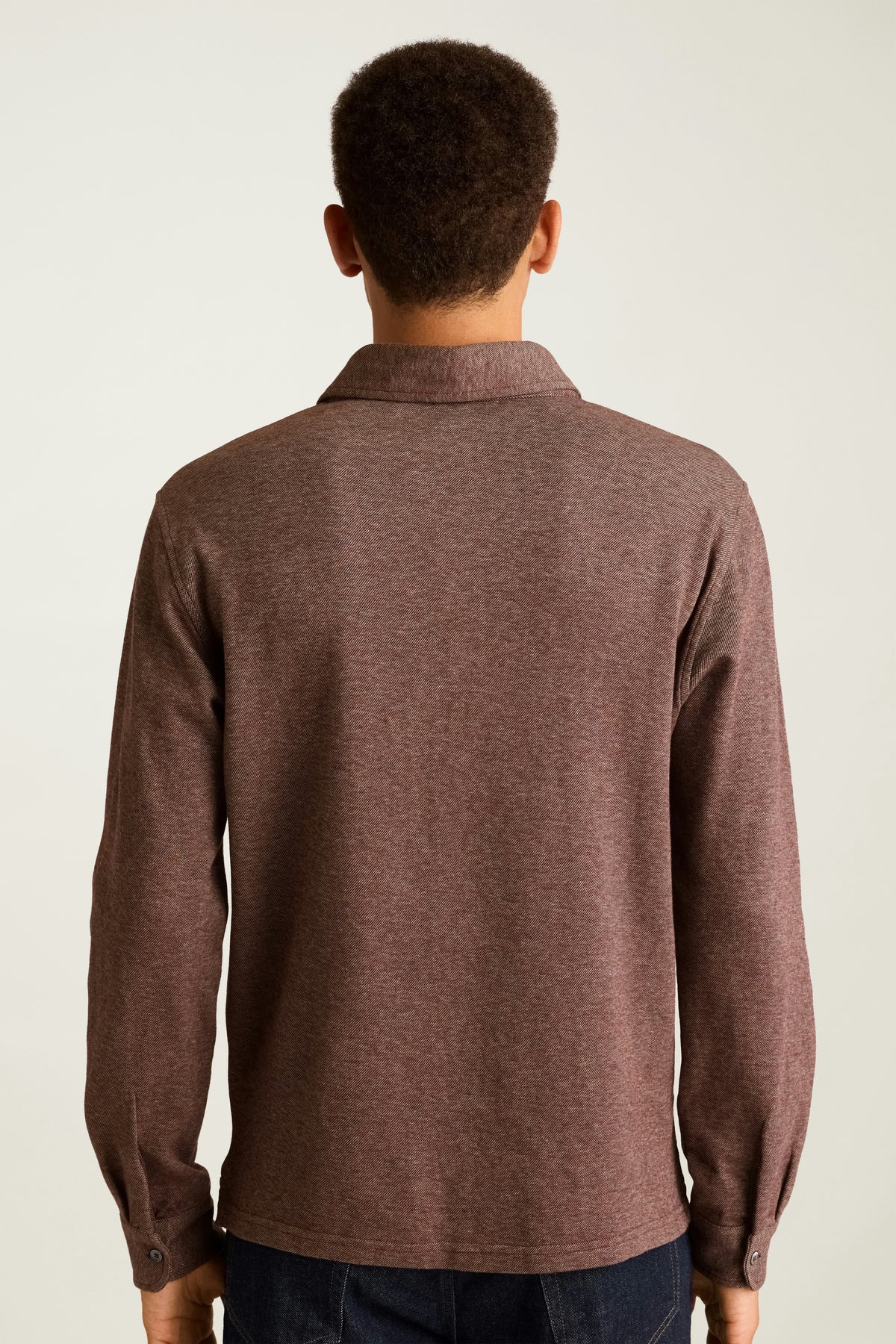 Refined Long Sleeve Polo