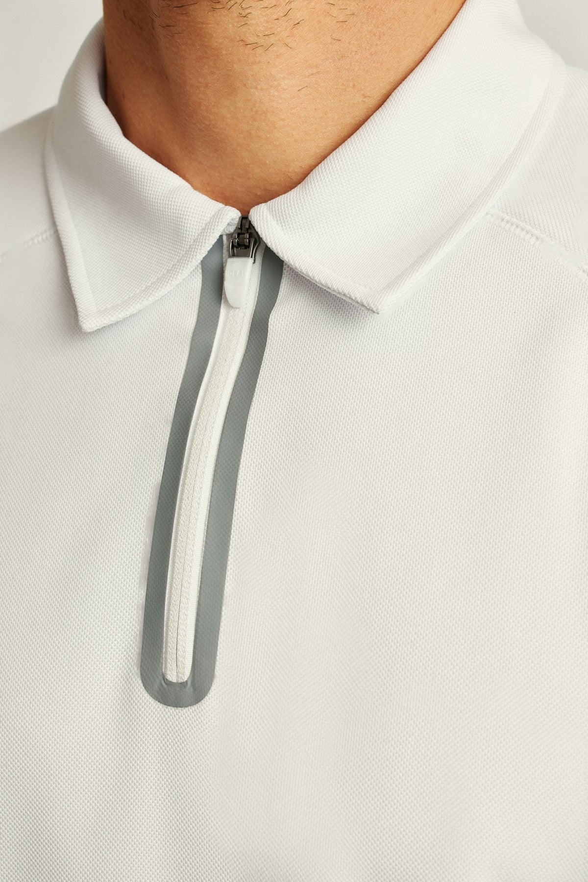 All Day Long Sleeve Zip Polo
