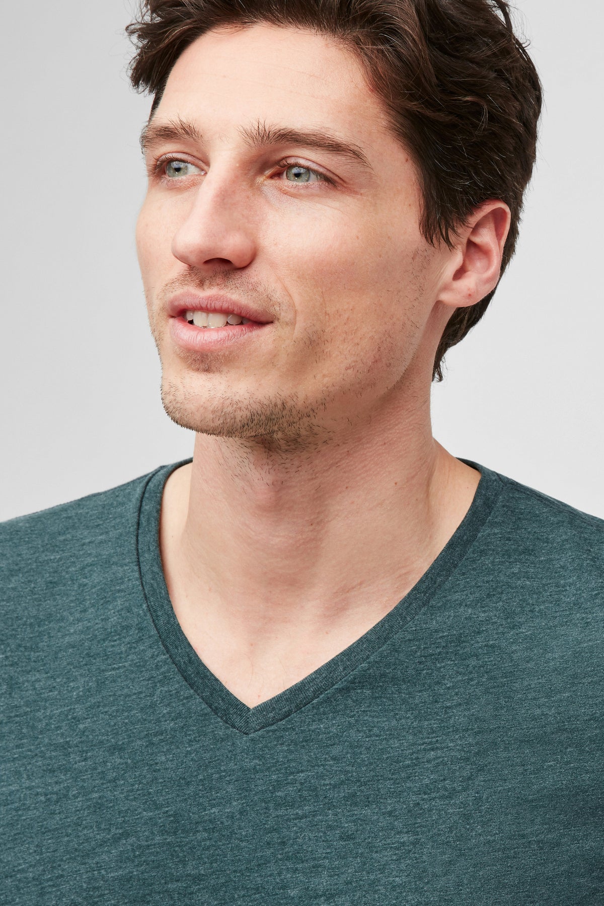 Soft Everyday Tee - heather deep pine