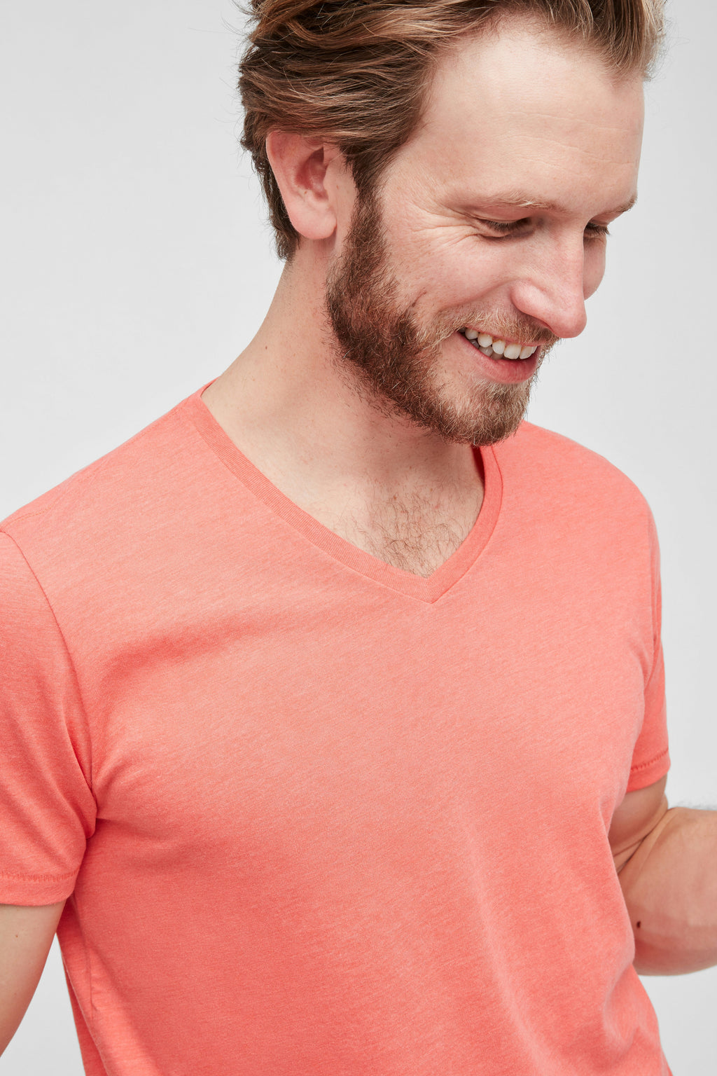 Soft Everyday Tee - heather apricot