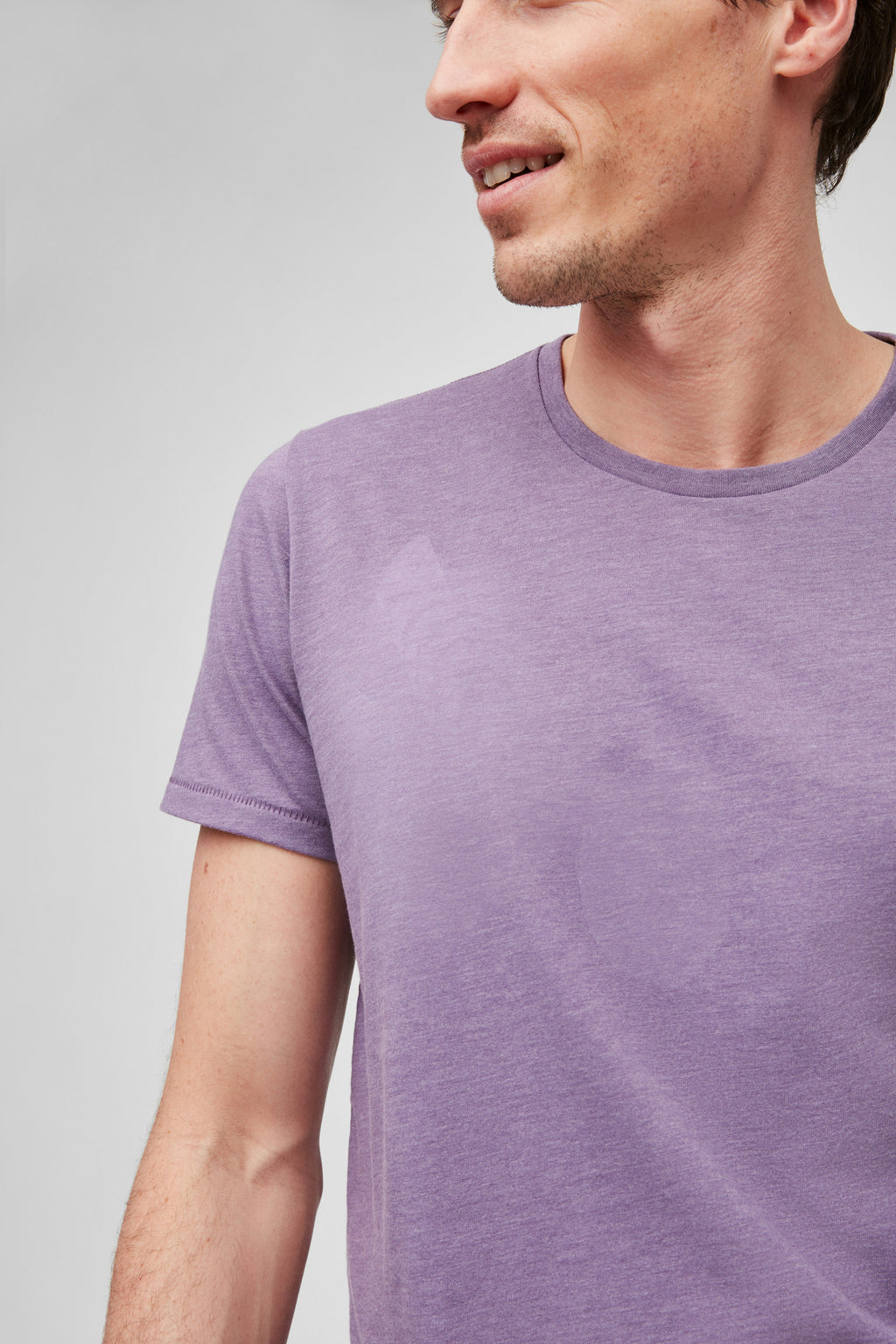 Soft Everyday Tee - heather iris