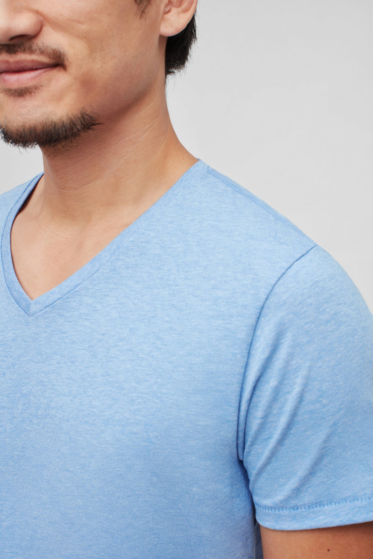 Soft Everyday Tee - heather cirrus