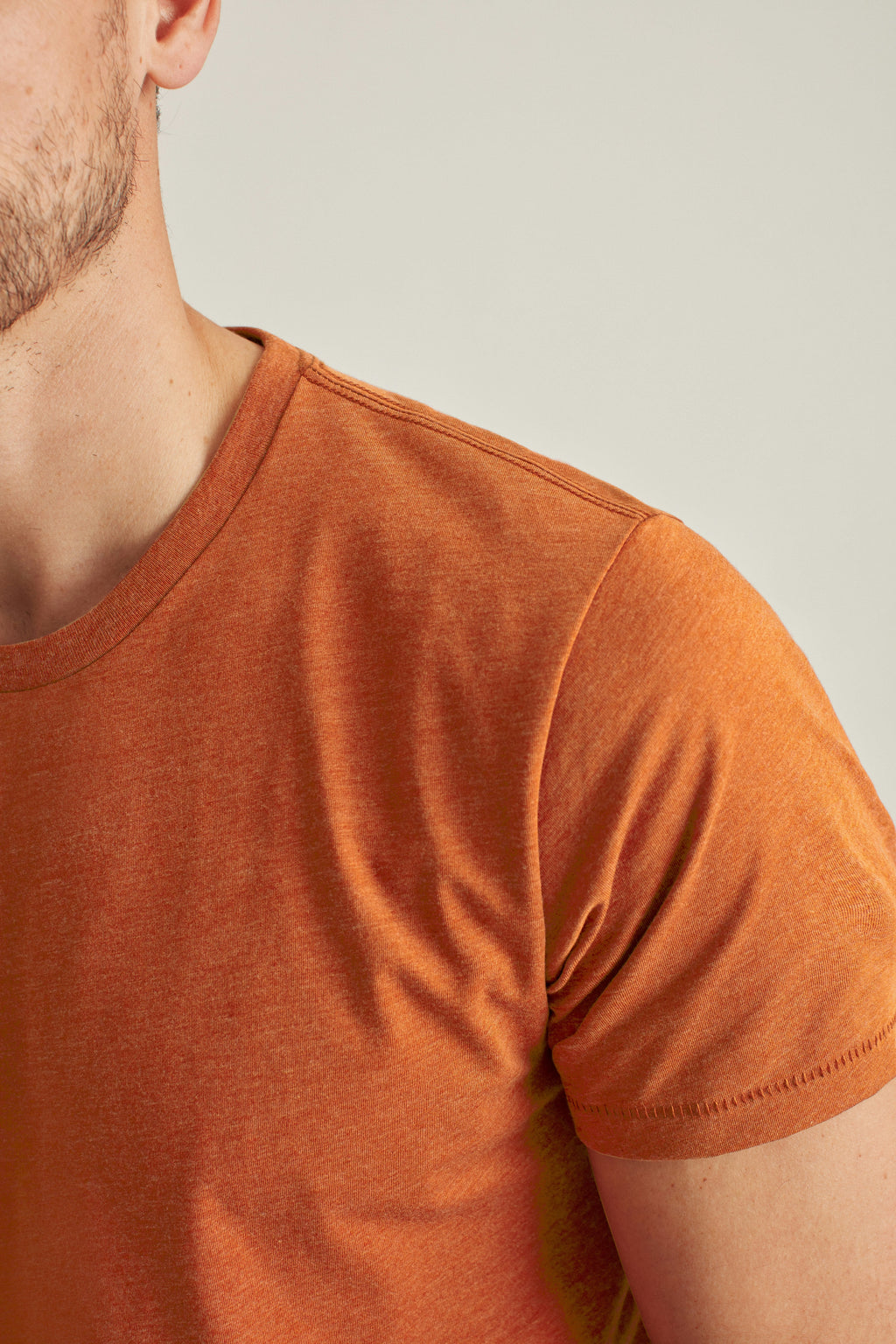 Soft Everyday Tee - heather umber