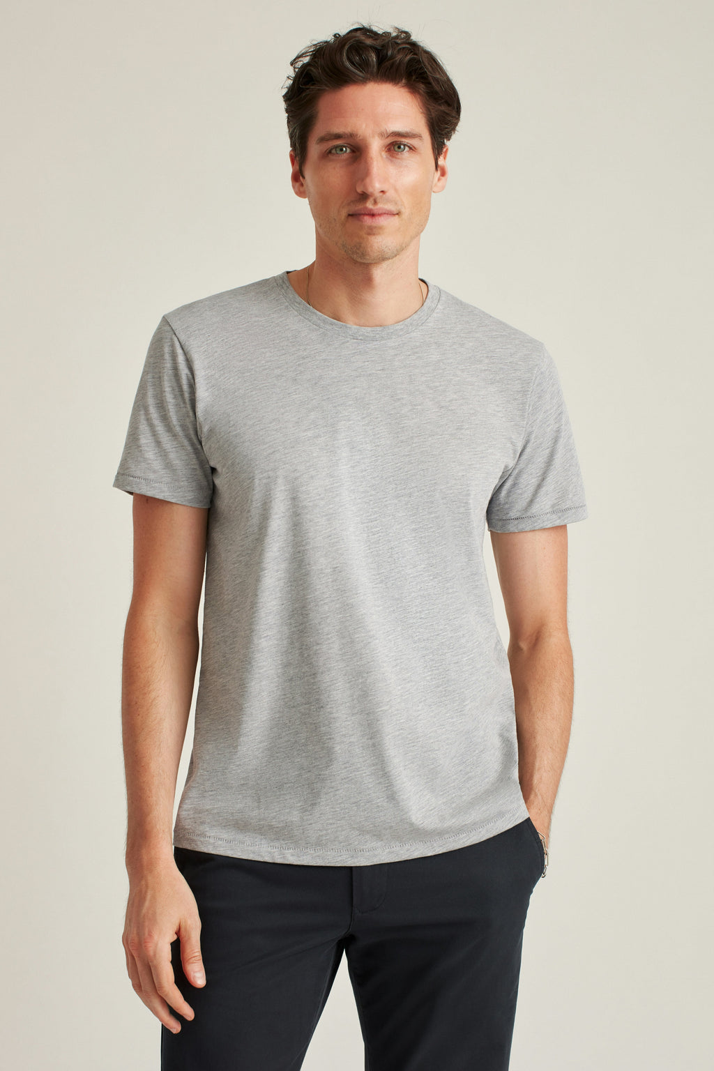 Soft Everyday Tee - heather grey