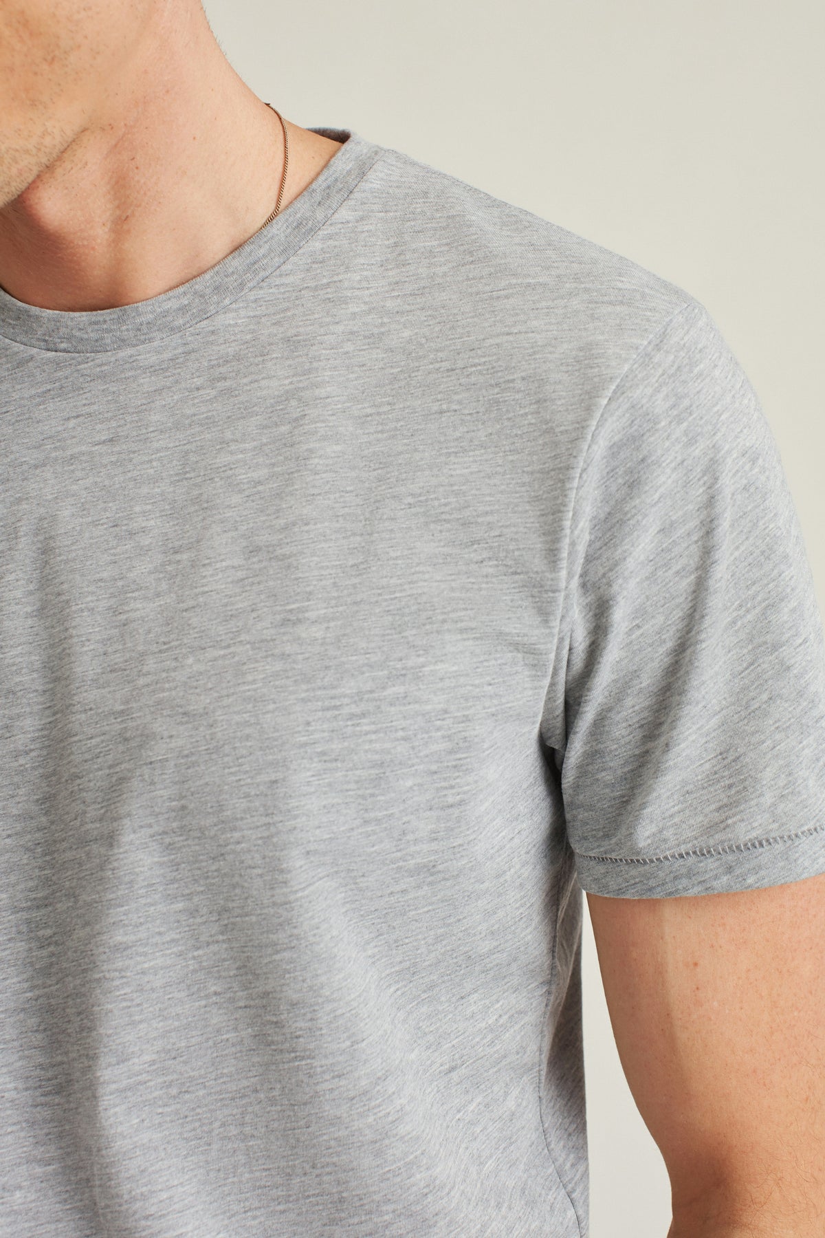 Soft Everyday Tee - heather grey