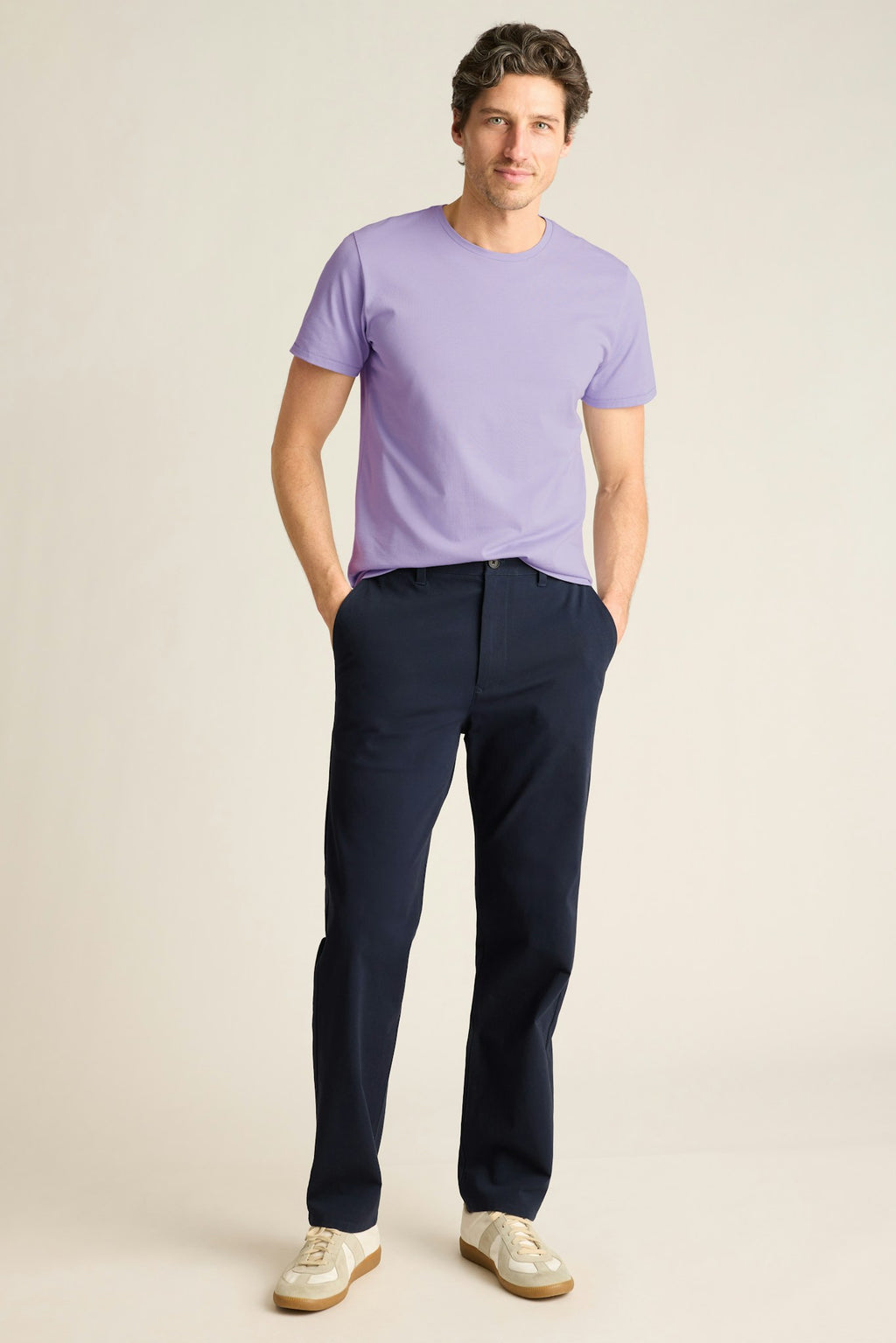 Pima Performance Tee - light purple