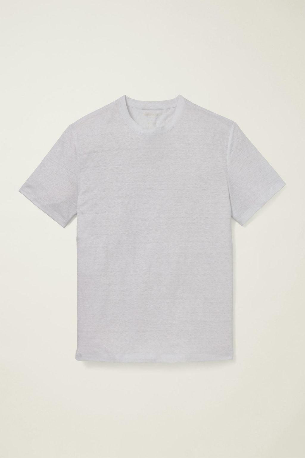 Linen Crew Neck Tee