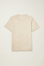Linen Crew Neck Tee