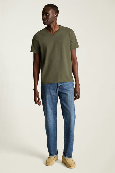 Forever Soft Cotton  V-Neck Tee
