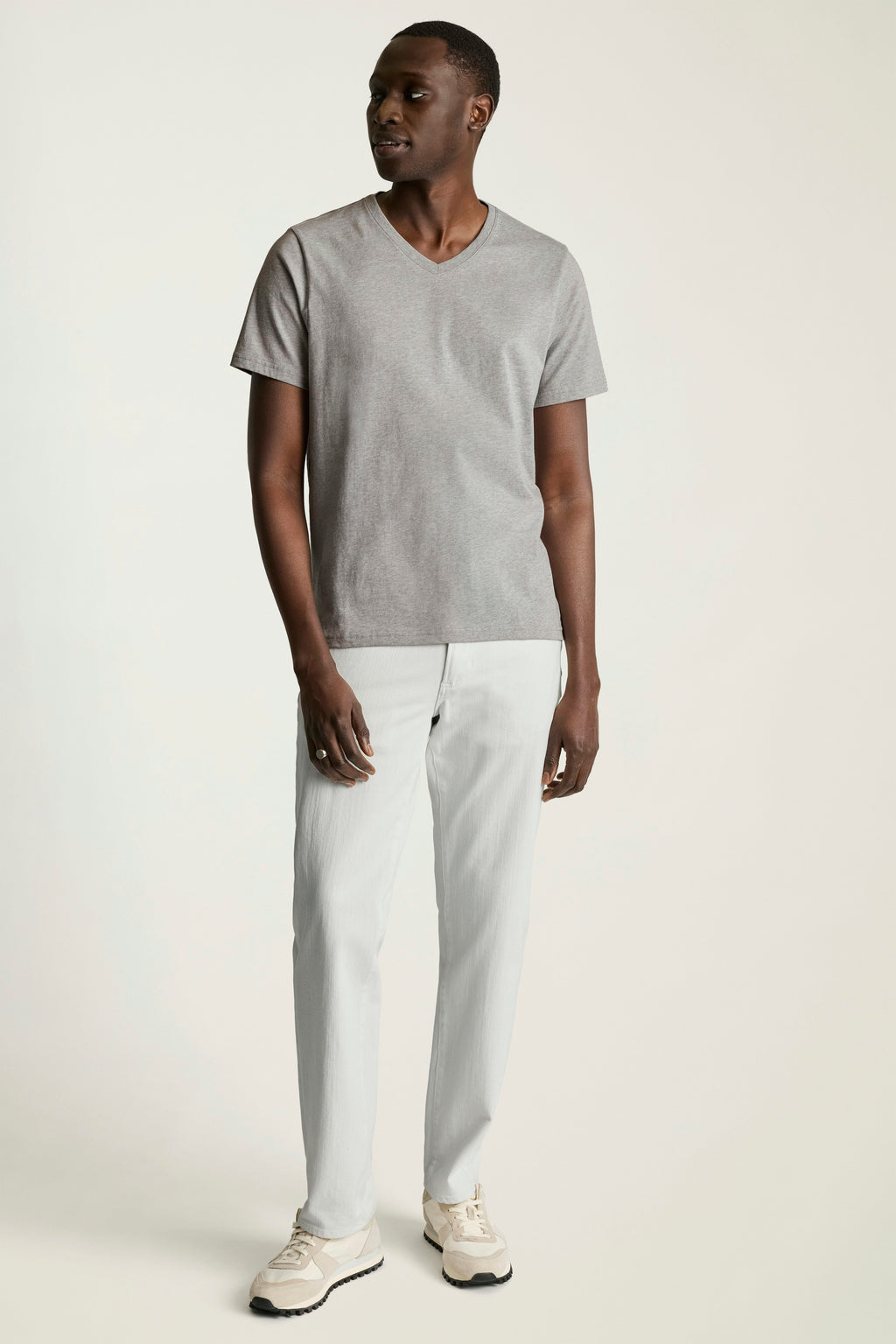 Forever Soft Cotton  V-Neck Tee