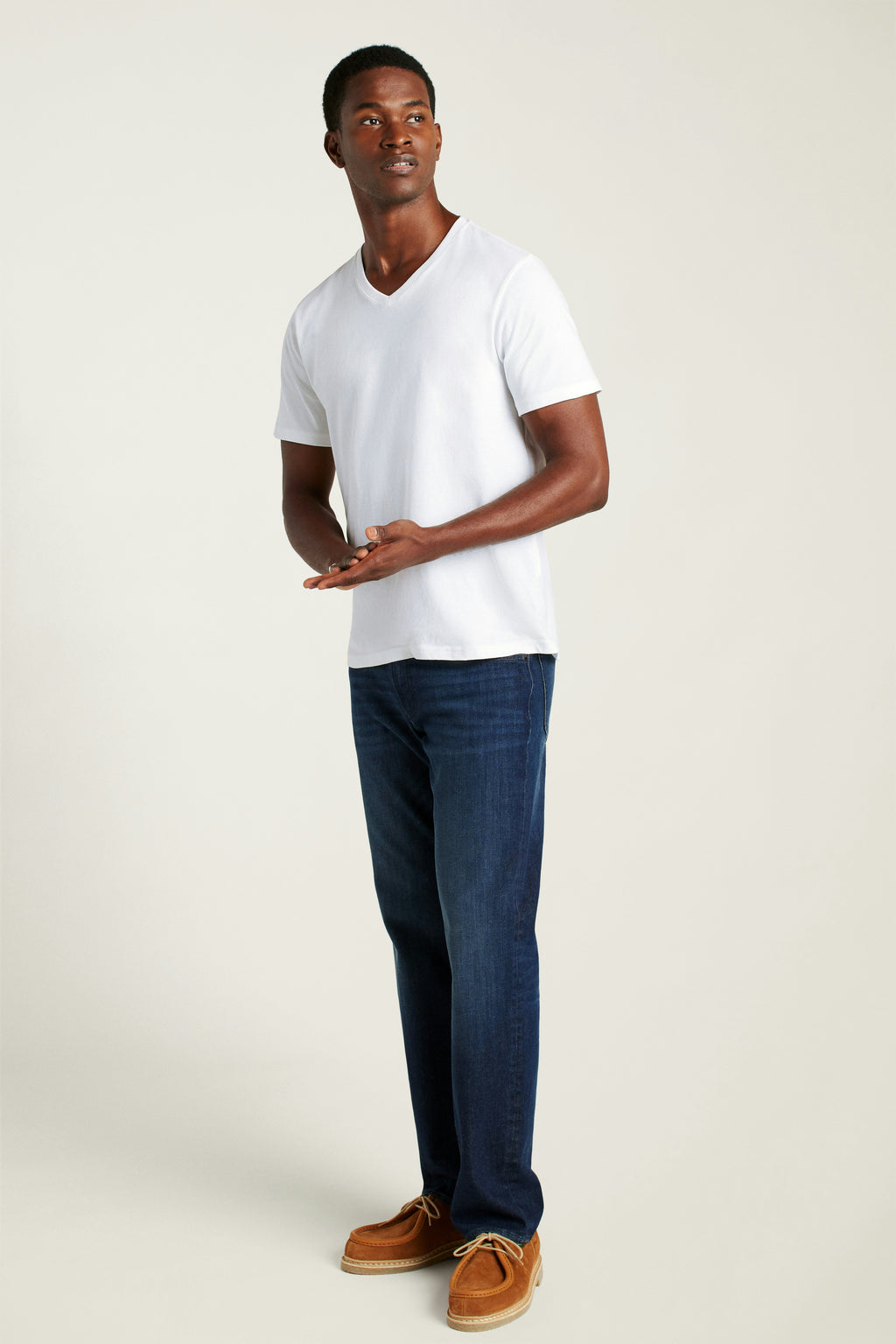 Forever Soft Cotton  V-Neck Tee