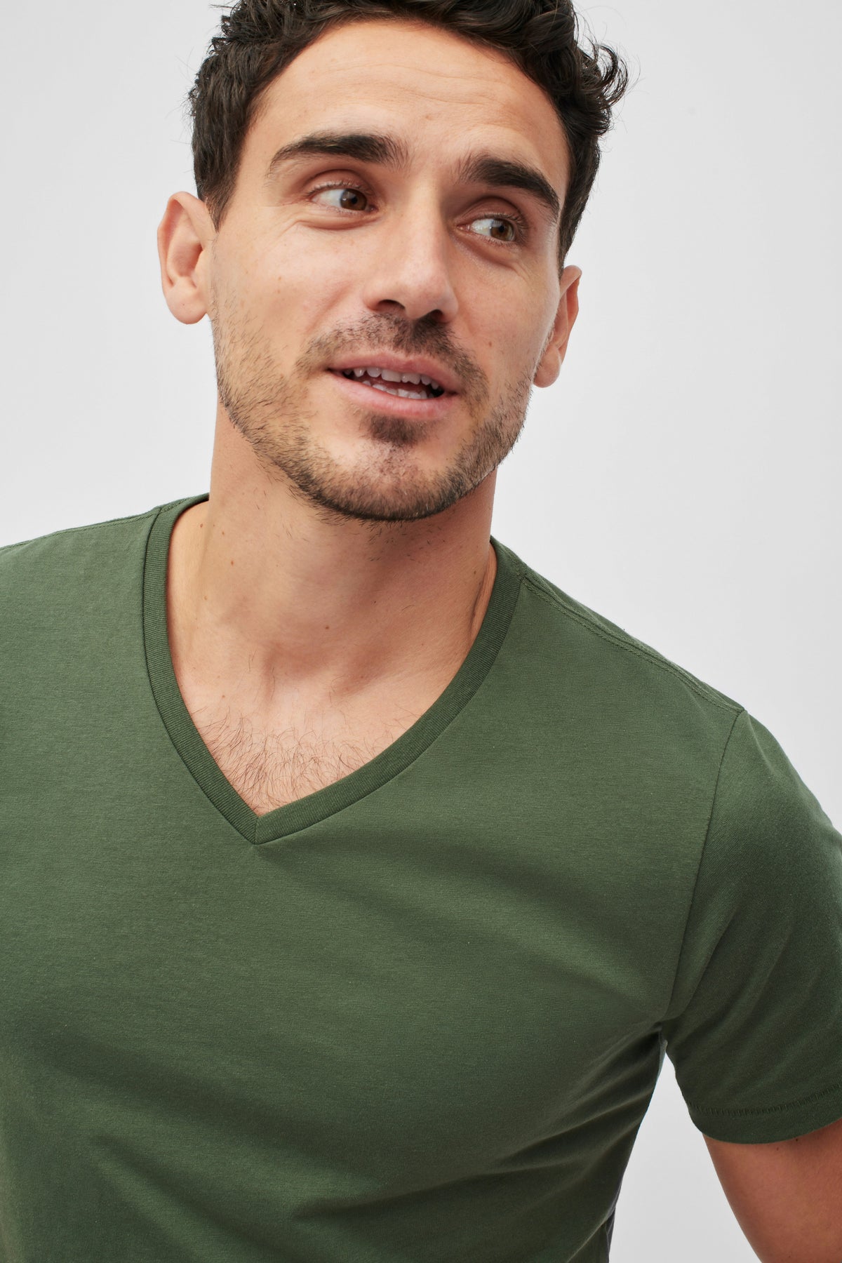 Soft Everyday Tee - heather olive