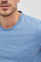 Soft Everyday Tee - heather stream