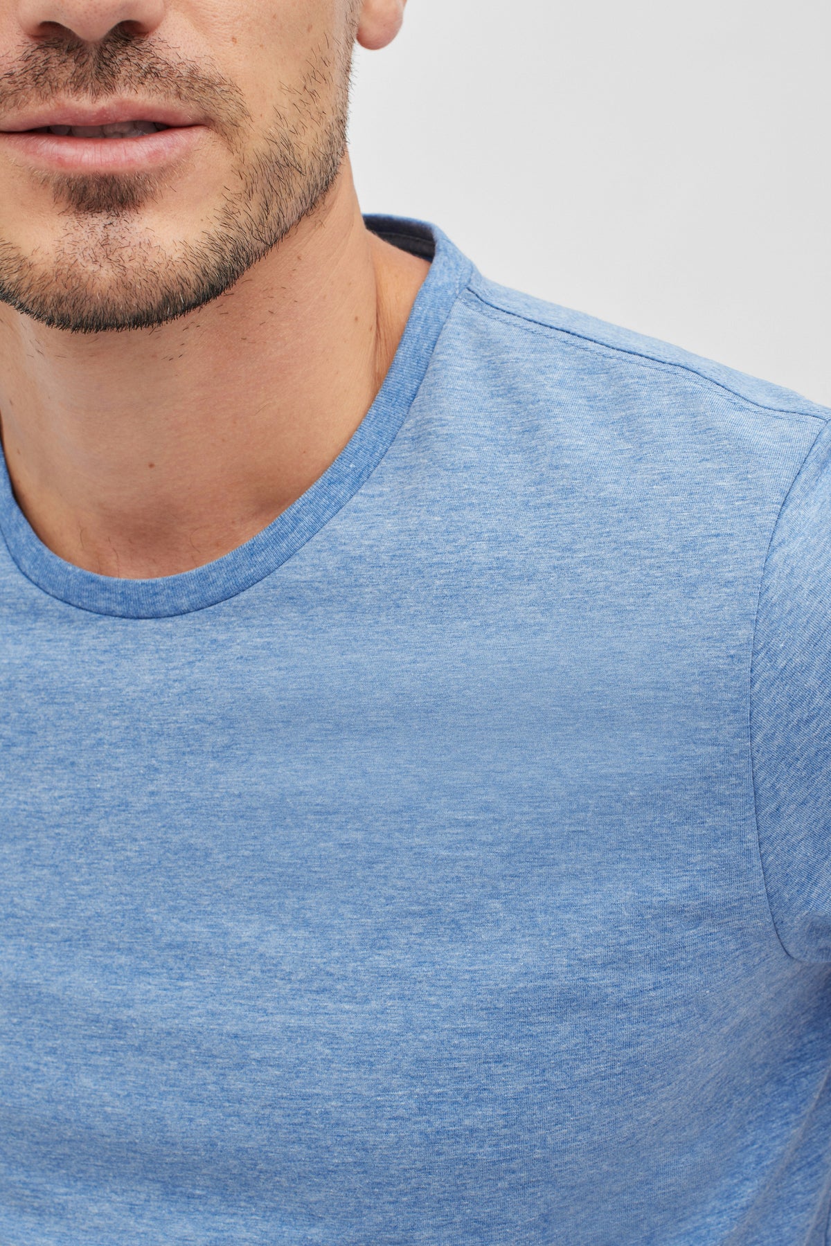 Soft Everyday Tee - heather stream