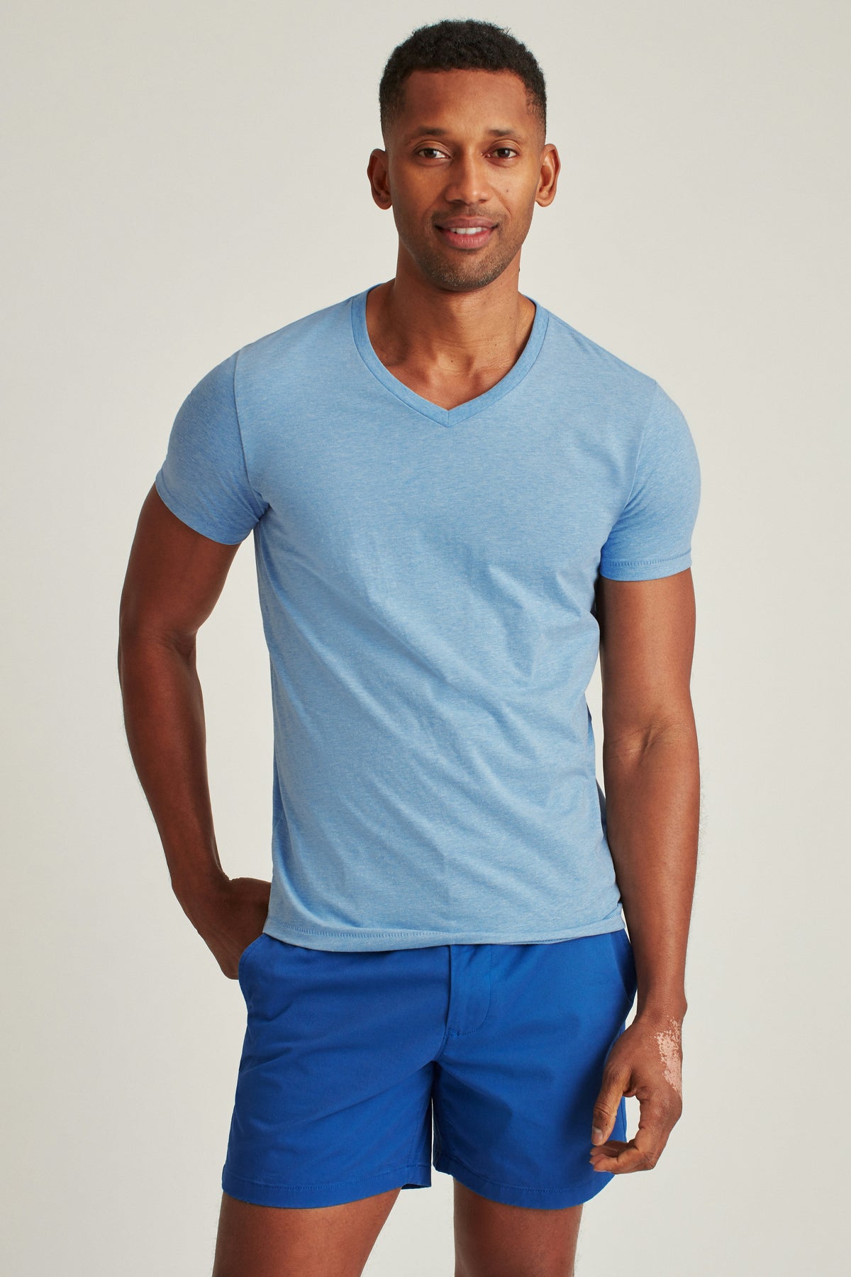 Soft Everyday Tee - heather sky