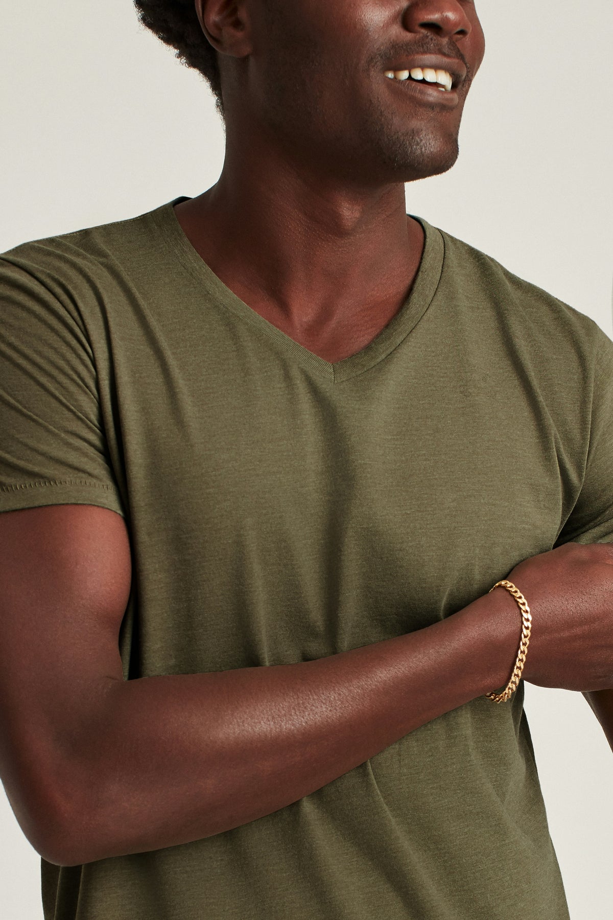 Soft Everyday Tee - heather camp green