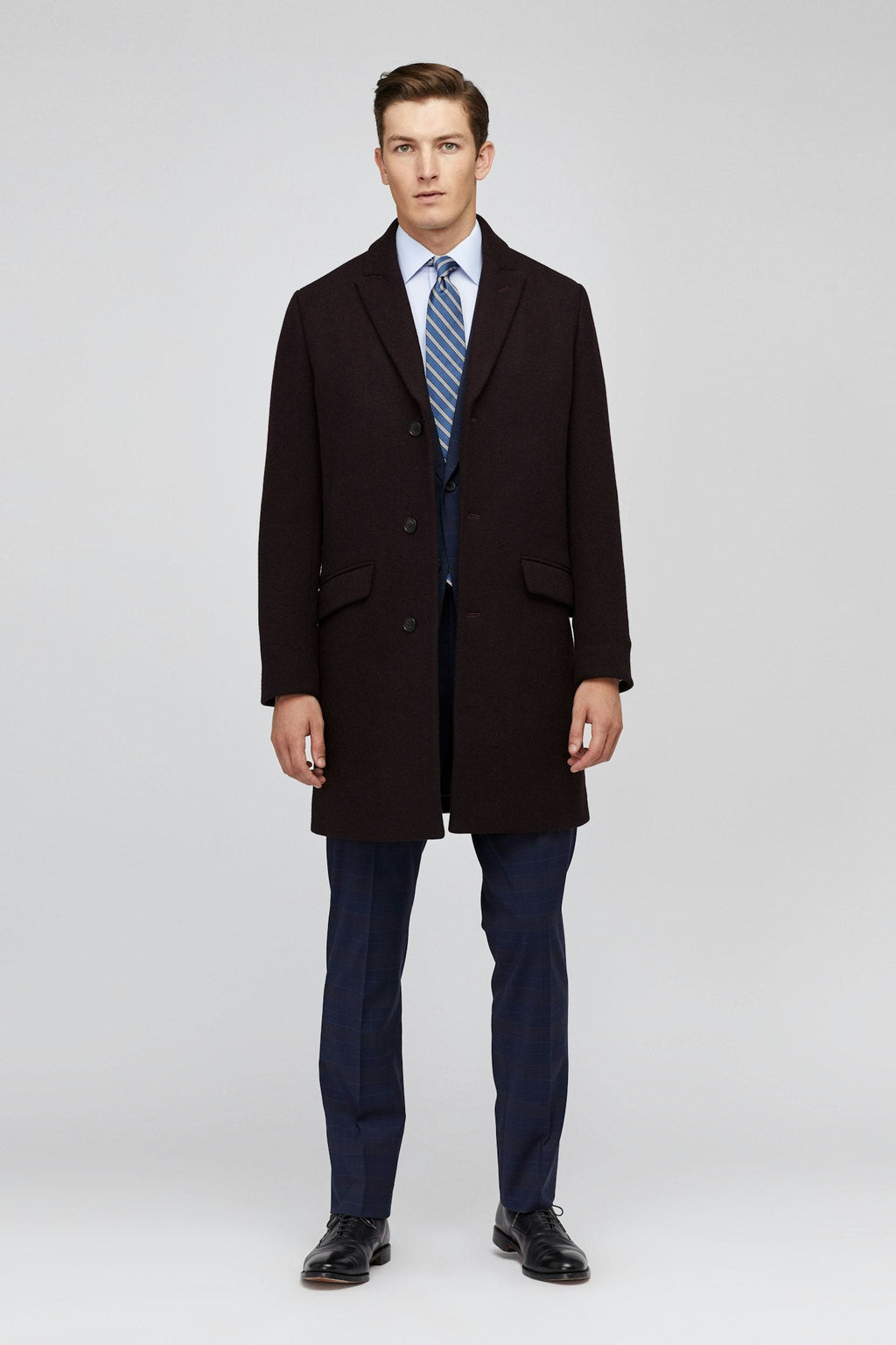 The Stretch Italian Wool Topcoat