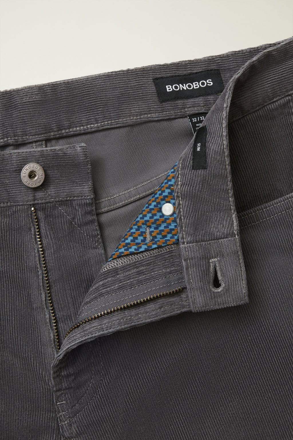 Corduroy 5-Pocket Pants