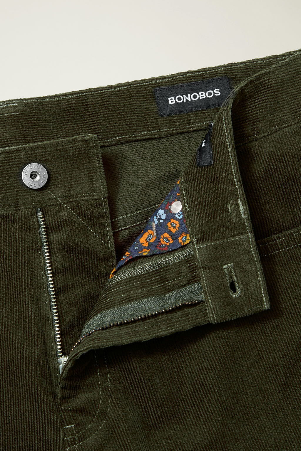 Corduroy 5-Pocket Pants