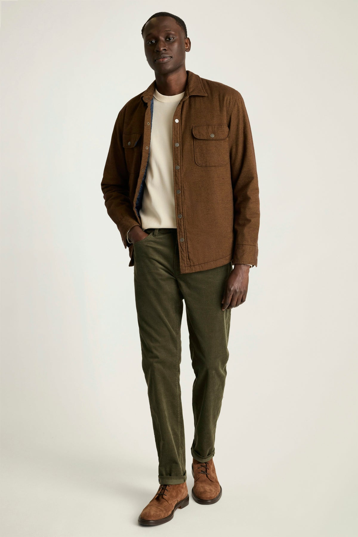 Corduroy 5-Pocket Pants