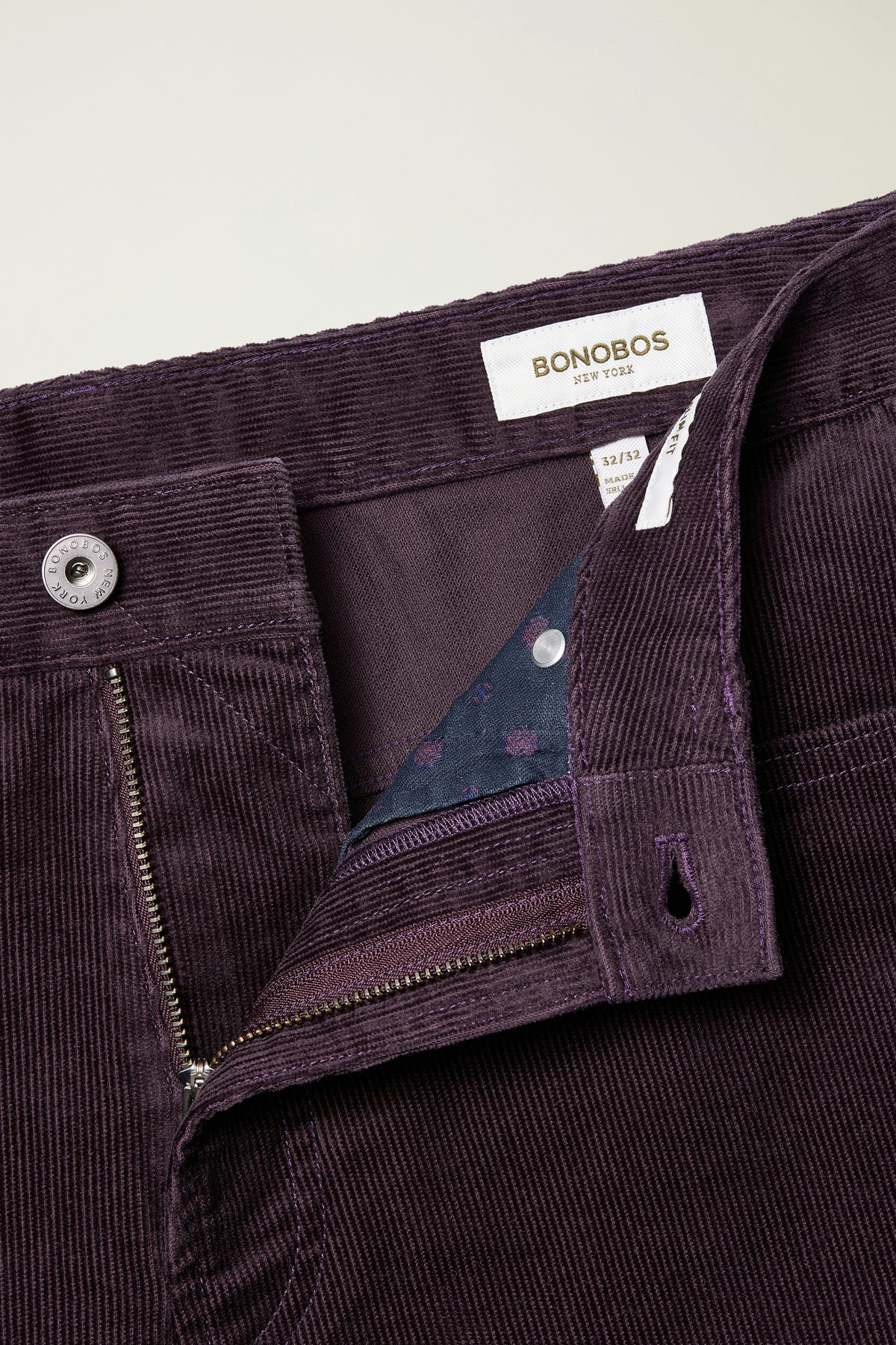 Corduroy 5-Pocket Pants