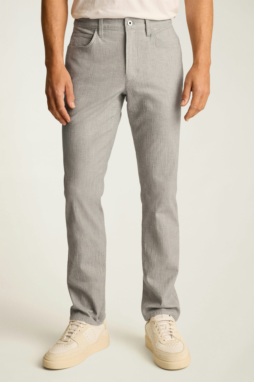 Coastal Linen 5-Pocket Pant - grey