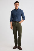 Italian Brushed 5-Pocket Pants