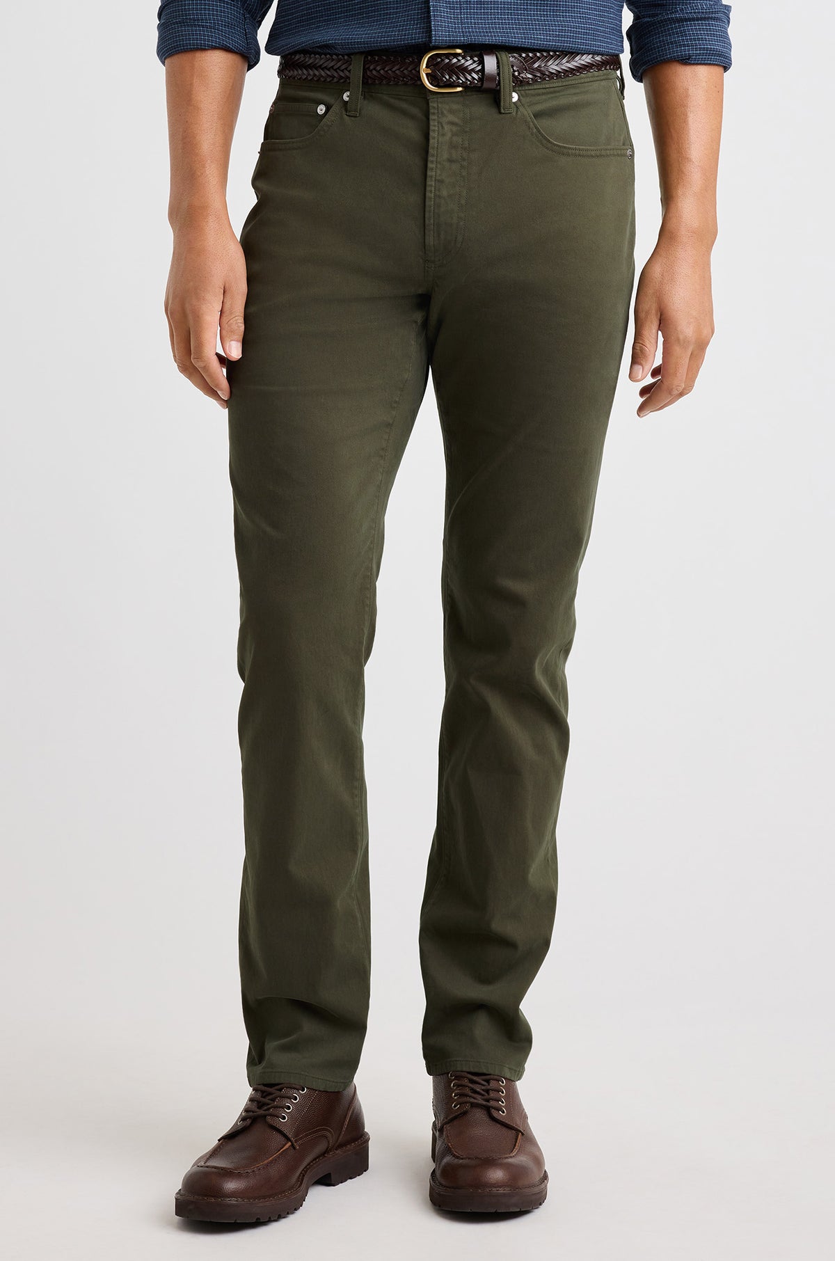Italian Brushed 5-Pocket Pants