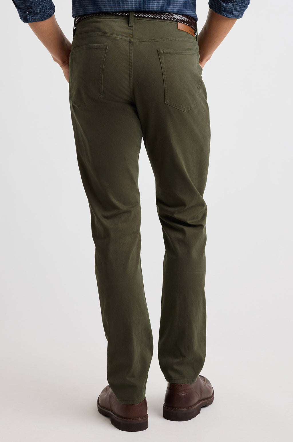 Italian Brushed 5-Pocket Pants