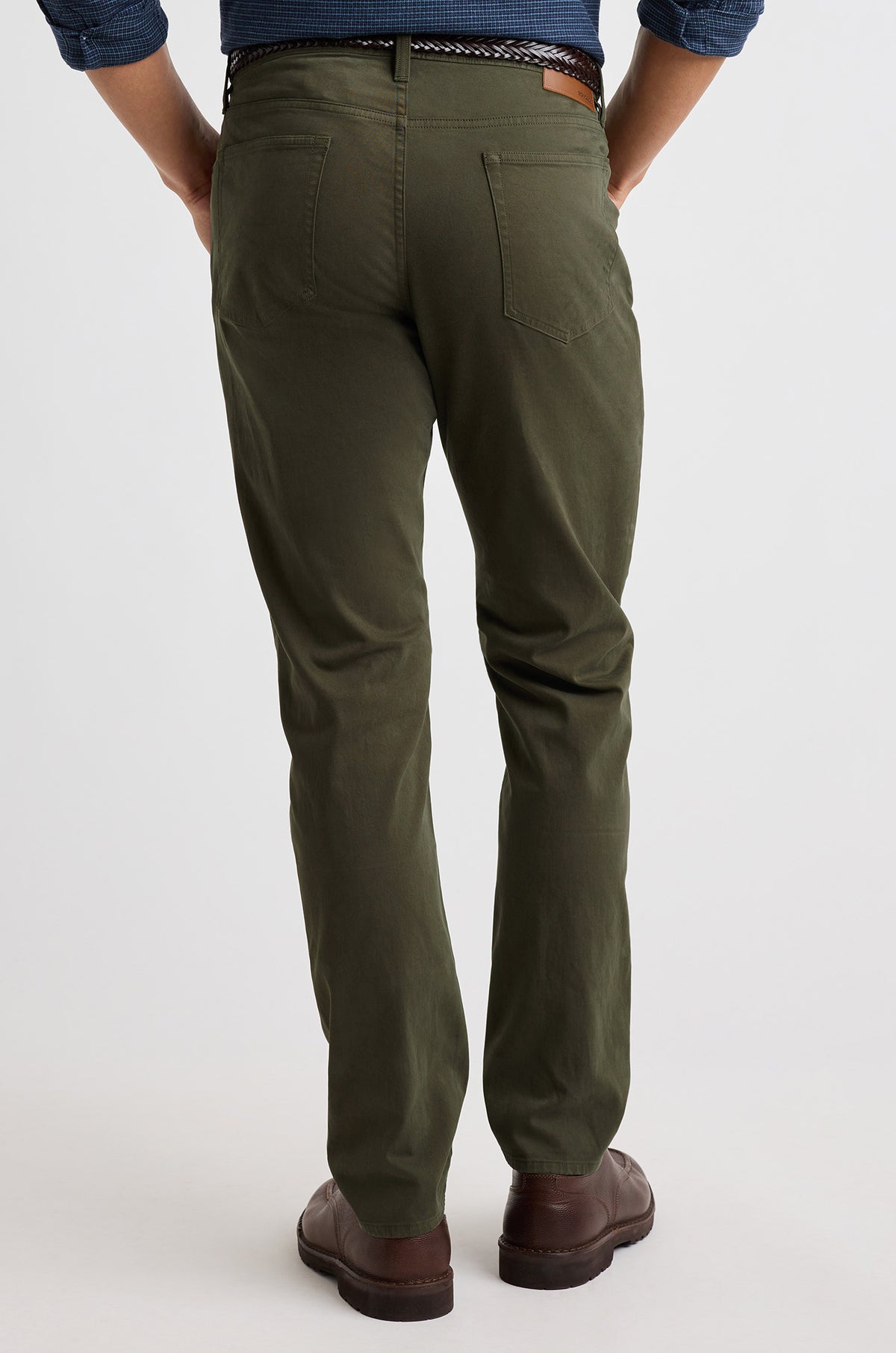 Italian Brushed 5-Pocket Pants