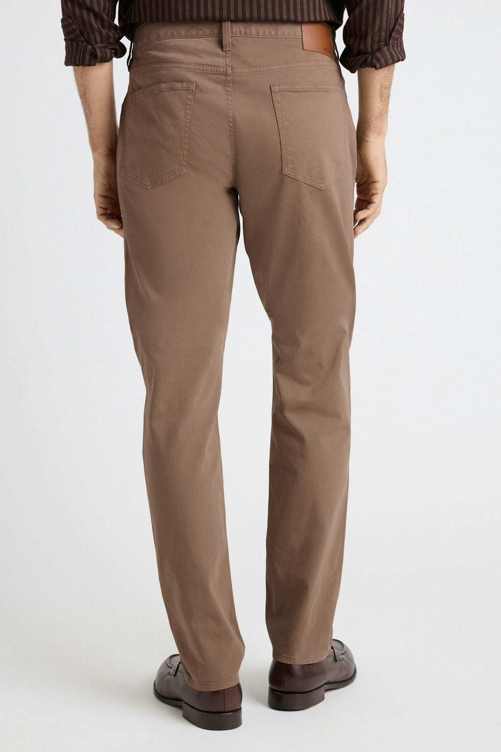 Italian Brushed 5-Pocket Pants