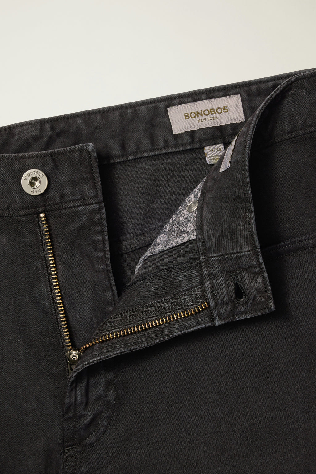Italian Brushed 5-Pocket Pants