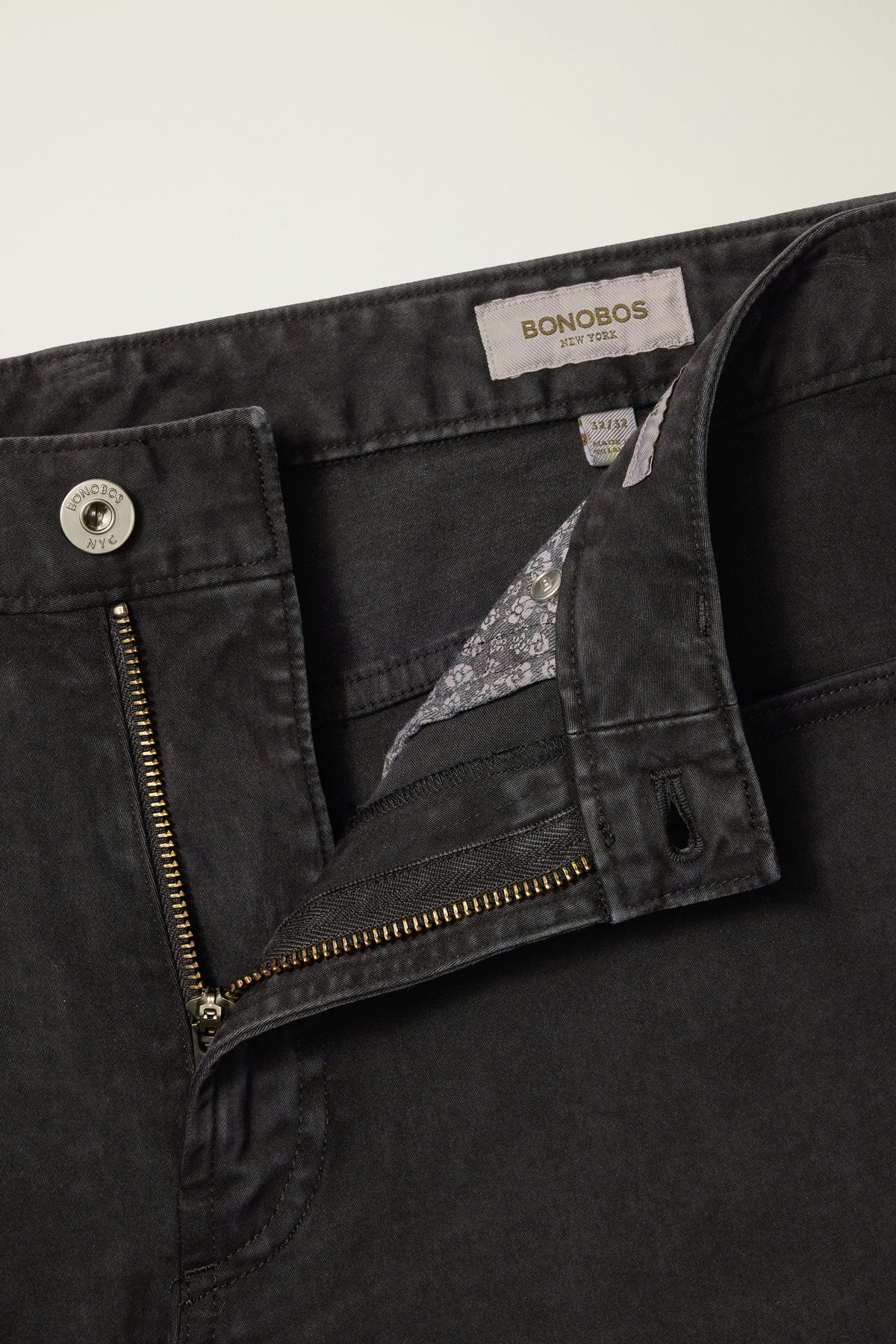 Italian Brushed 5-Pocket Pants
