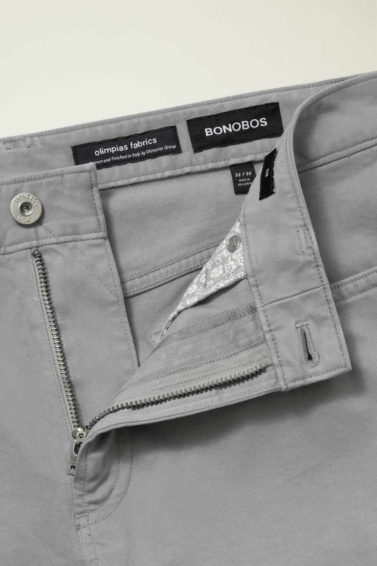 Italian Brushed 5-Pocket Pants