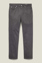 Italian Brushed 5-Pocket Pants - asphalt
