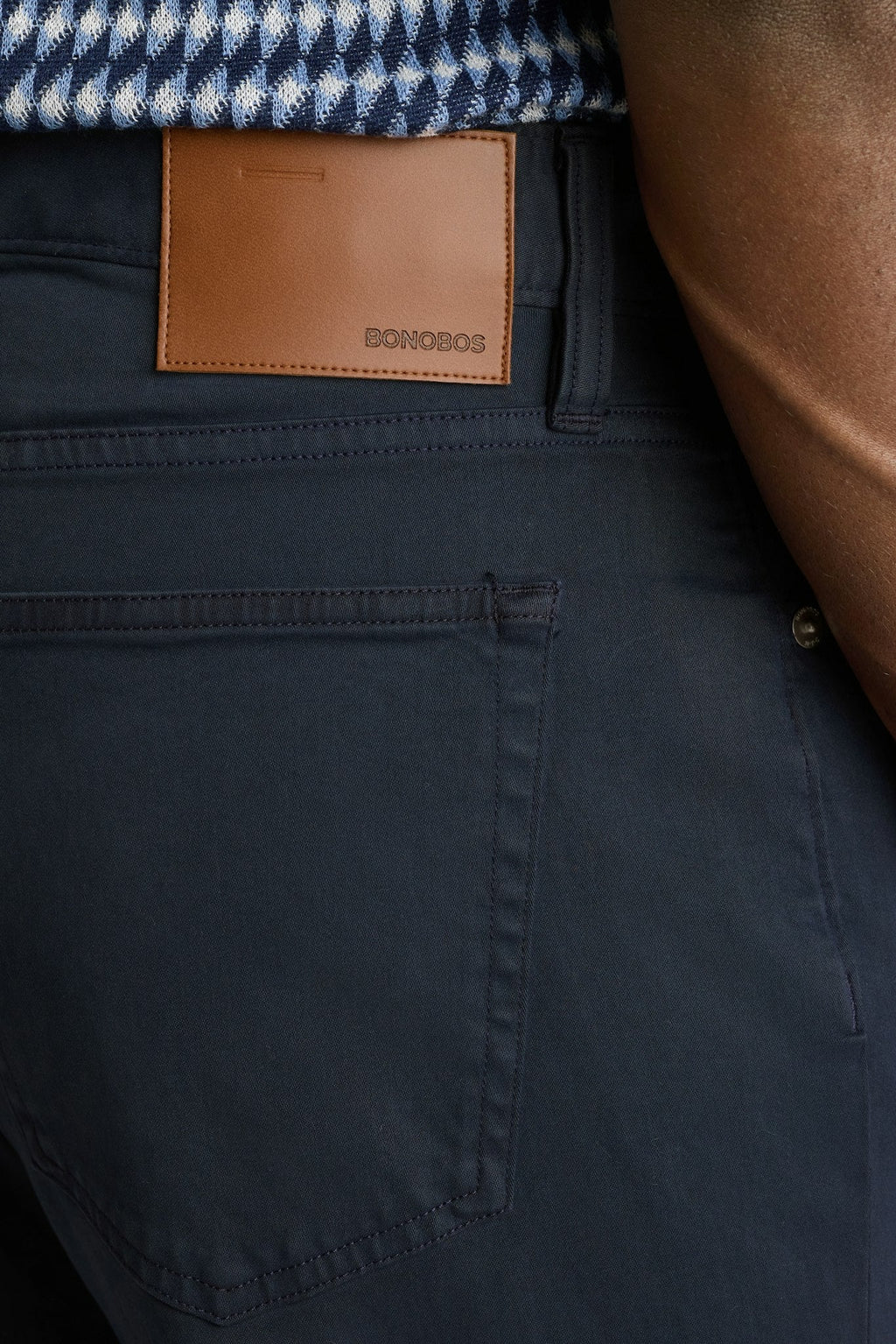 Italian Brushed 5-Pocket Pants