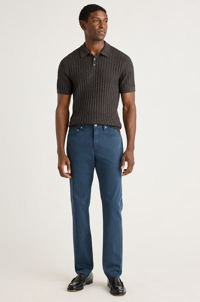 Italian Brushed 5-Pocket Pants
