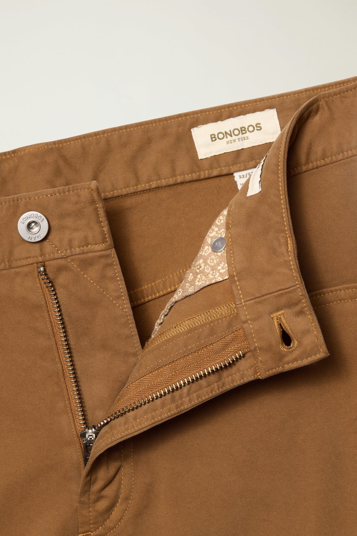 Italian Brushed 5-Pocket Pants