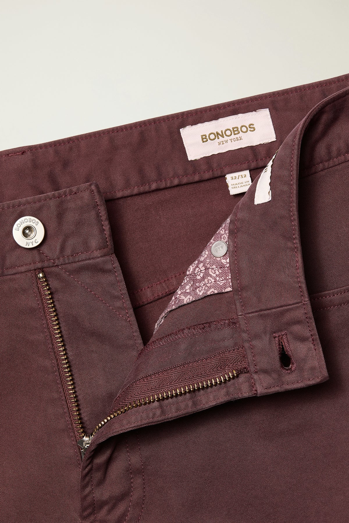 Italian Brushed 5-Pocket Pants