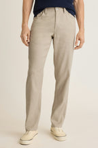 Coastal Linen 5-Pocket Pant - khaki twill