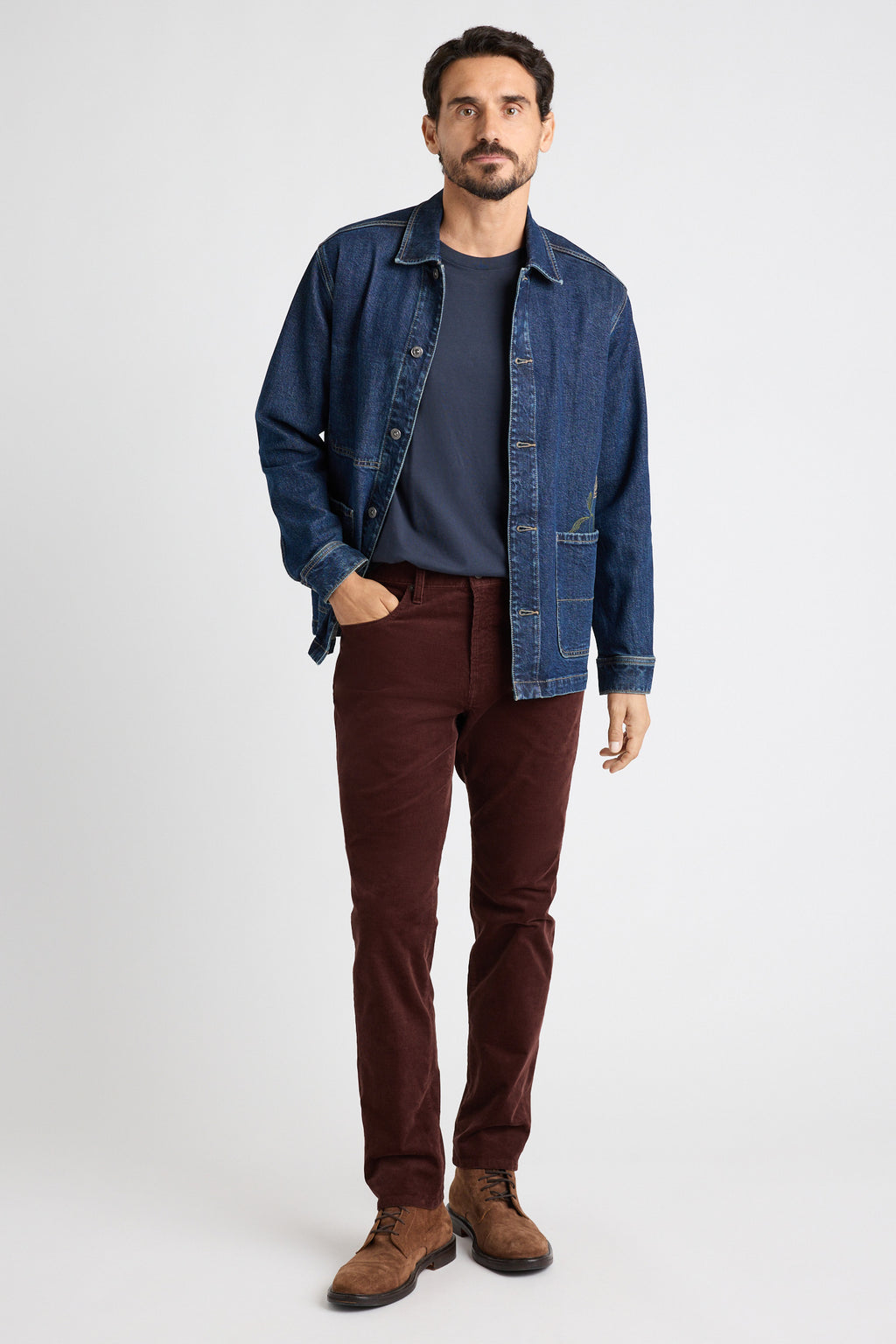 Corduroy 5-Pocket Pants