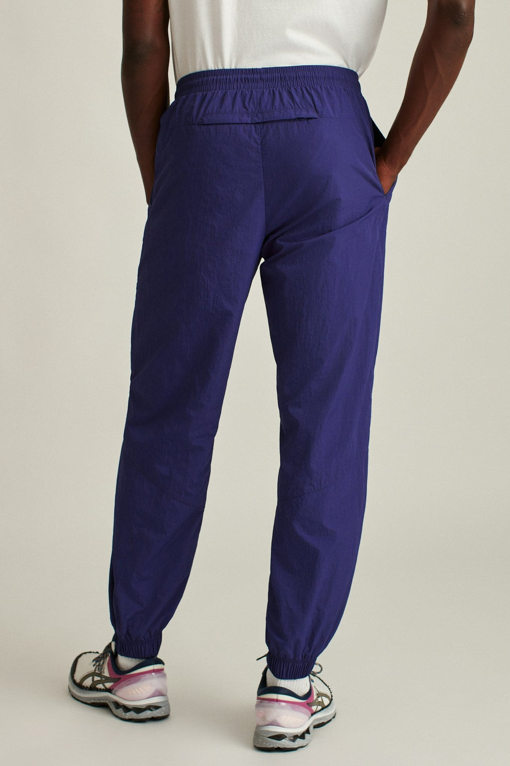 Nylon Windbreaker Pant