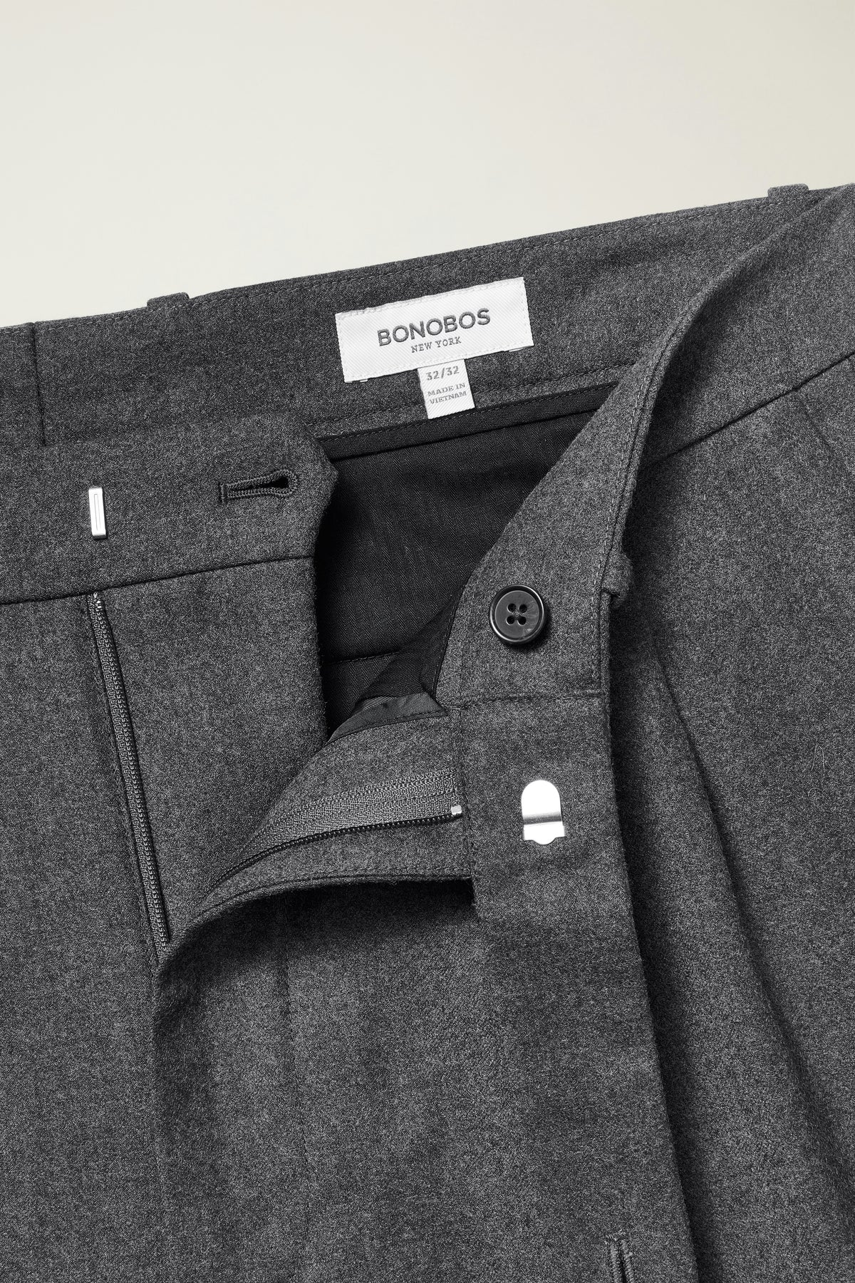 Italian Pleated Wool Trouser