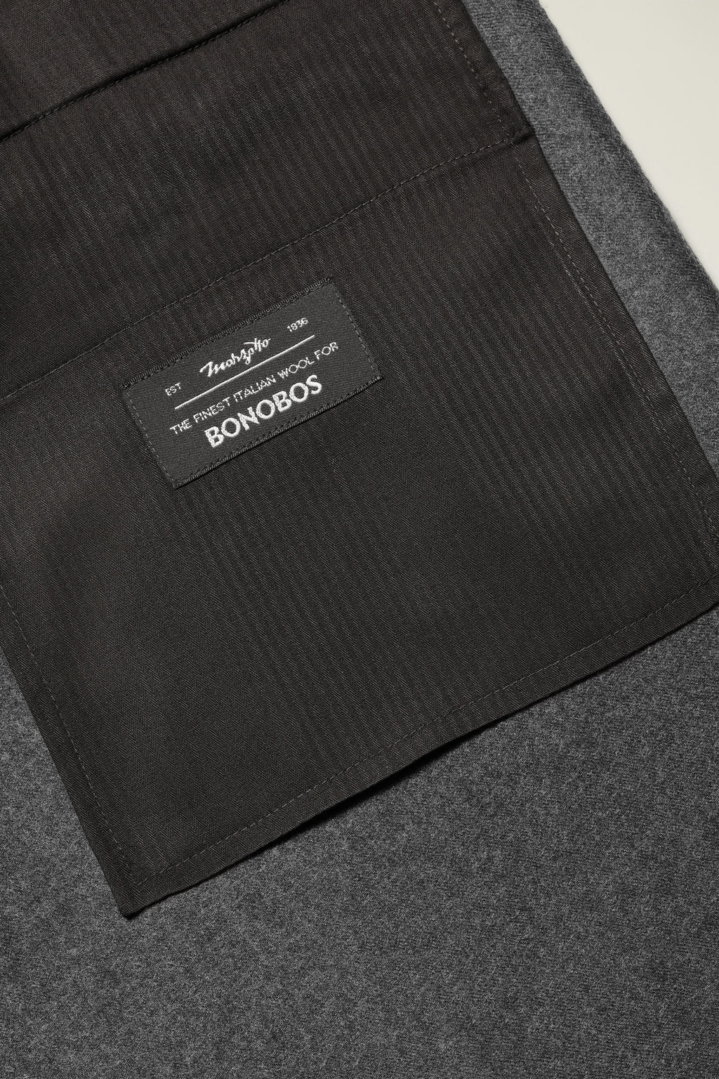 Italian Pleated Wool Trouser