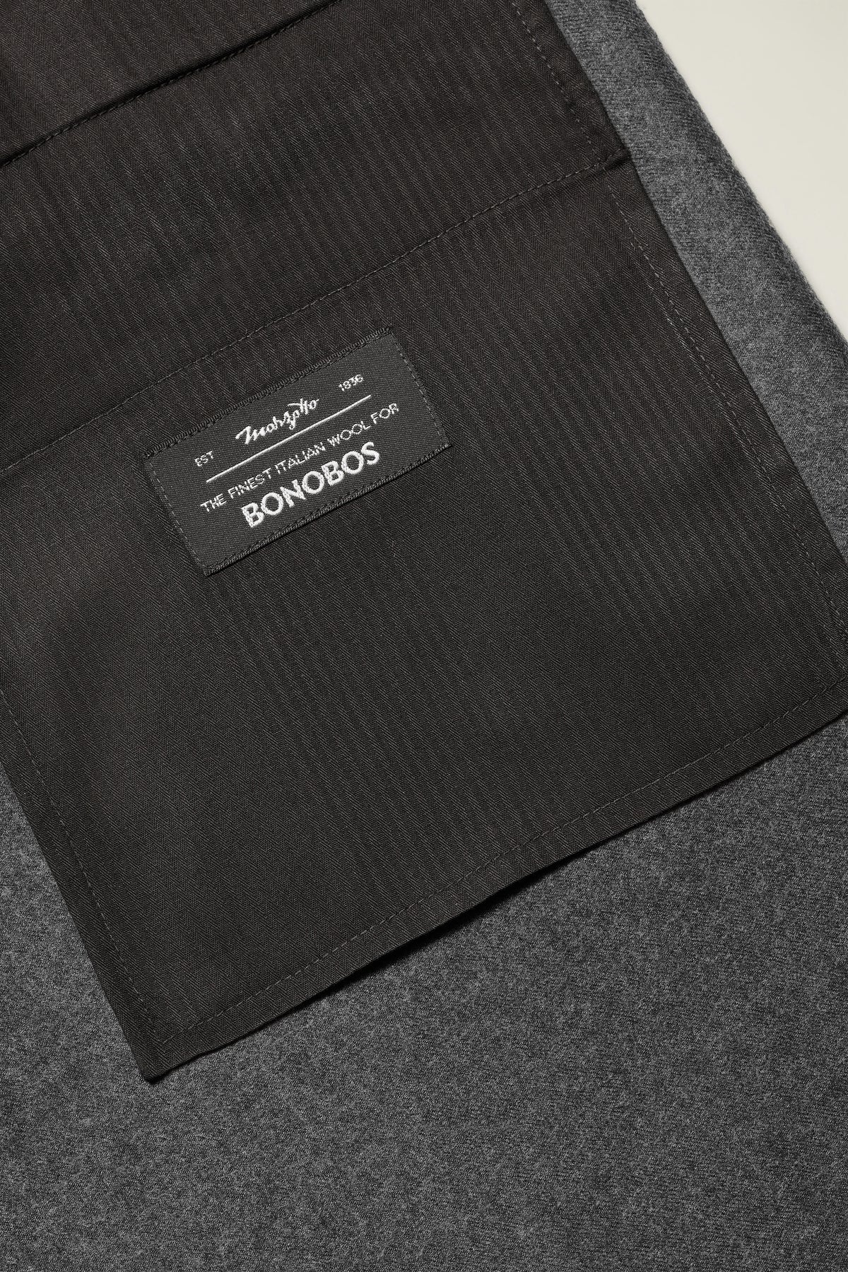 Italian Pleated Wool Trouser