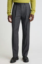 Italian Pleated Wool Trouser