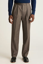 Italian Pleated Wool Trouser