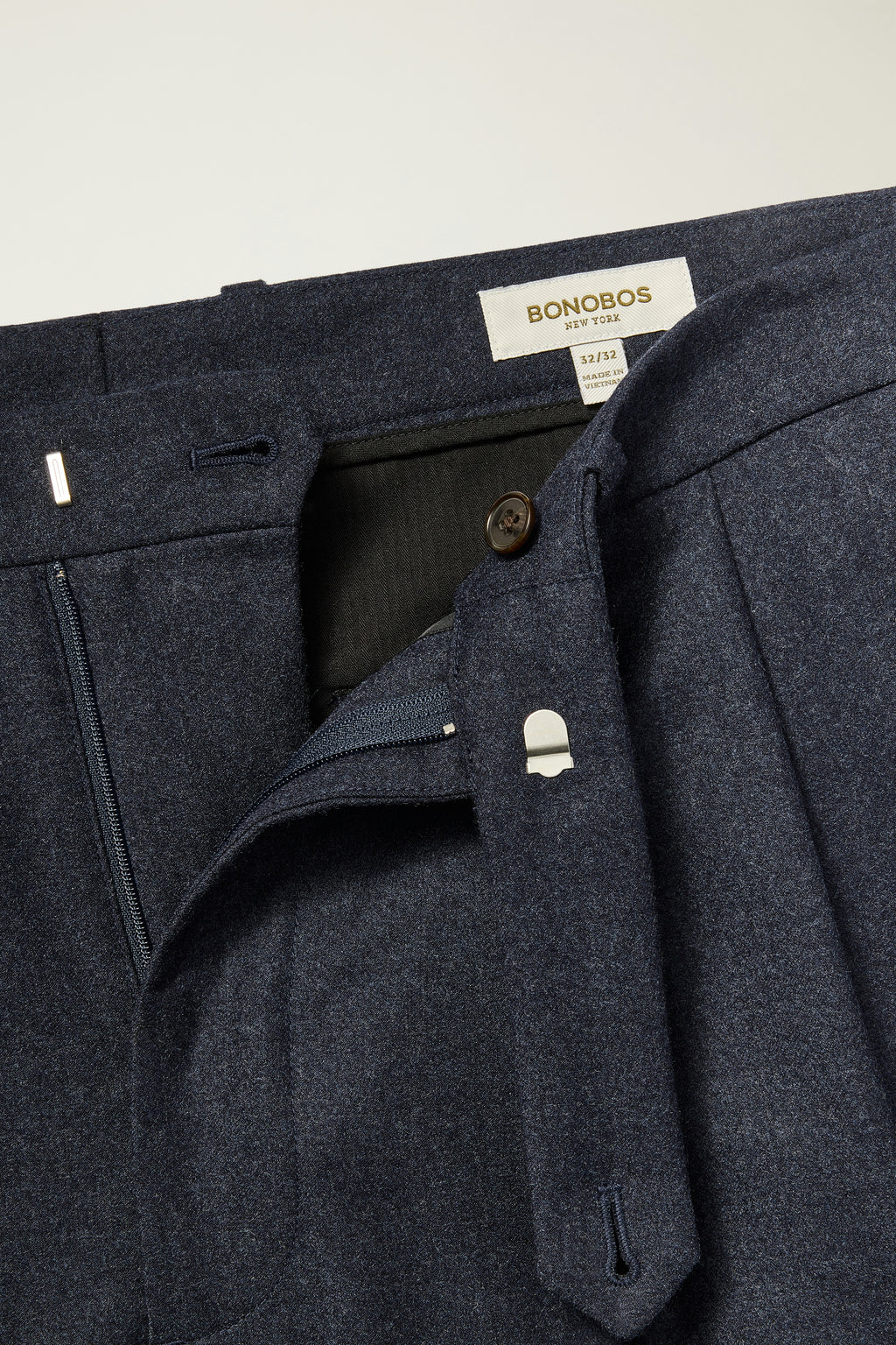 Italian Pleated Wool Trouser